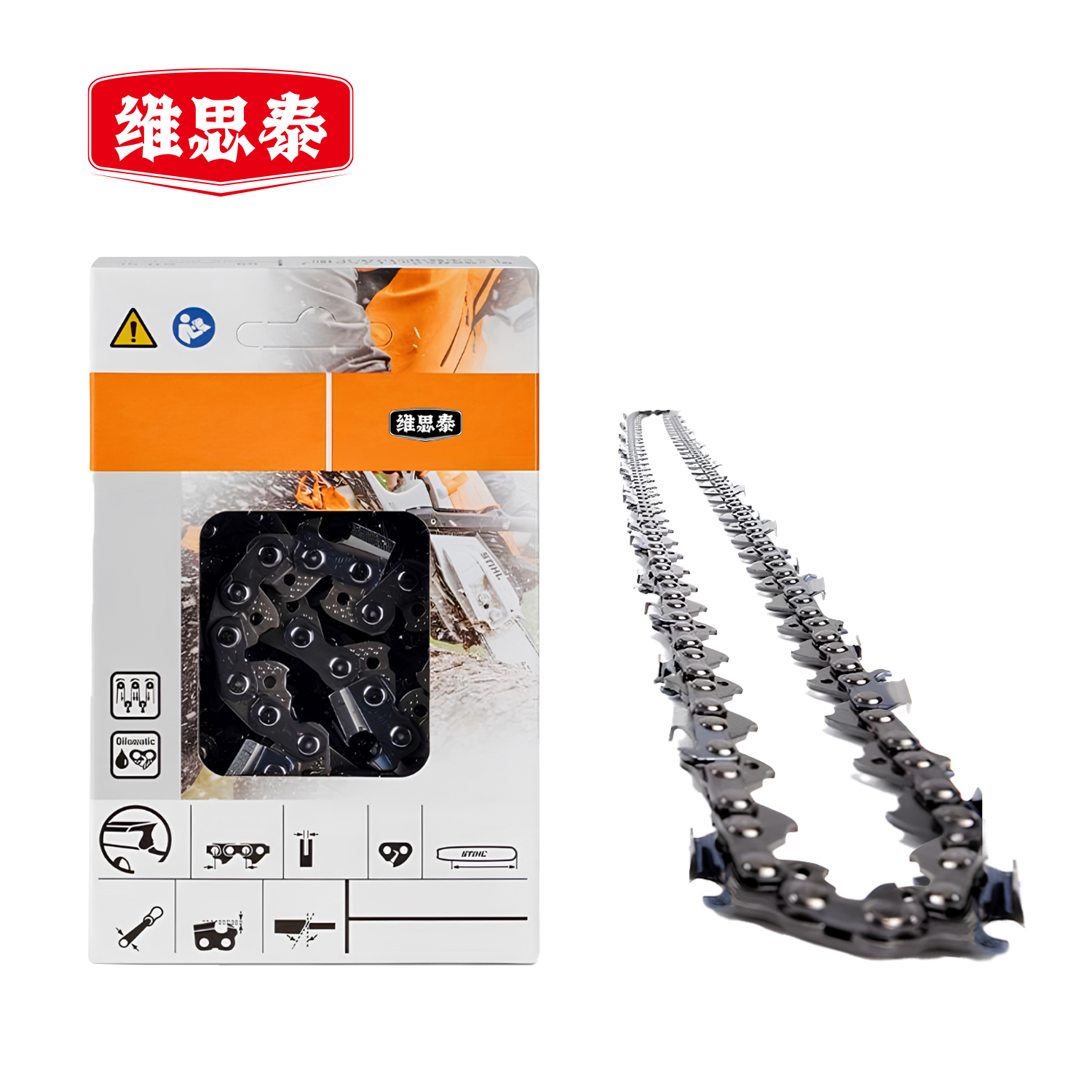 维思泰 电锯链条 14寸1/4P型72节36刀适配斯蒂尔MSA200C/MSA70 条(cu)高清大图