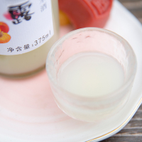 苏州桥米酒桂花米露水蜜桃女微醺晚安甜酒水醪糟0.5度375ML