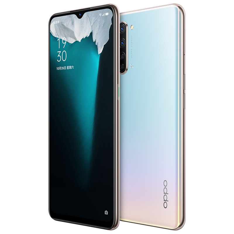 送智能手表oppok7流云8128g双模5g手机骁龙765goled屏幕指纹4800万超