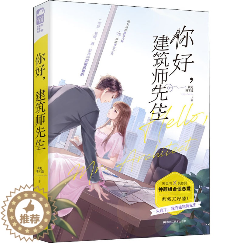 【醉染正版】你好建筑师先生 我走地下道 大鱼文化现代都市青春文学建筑师考古爱情高甜宠文言情小说女生系列书籍