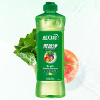 蓝月亮洗洁精果蔬净冲洗方便强效去污温和不伤手果蔬净500g*1瓶