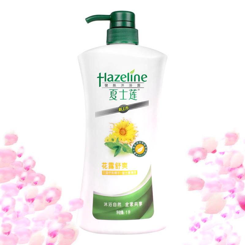 夏士莲花露舒爽沐浴乳1000毫升