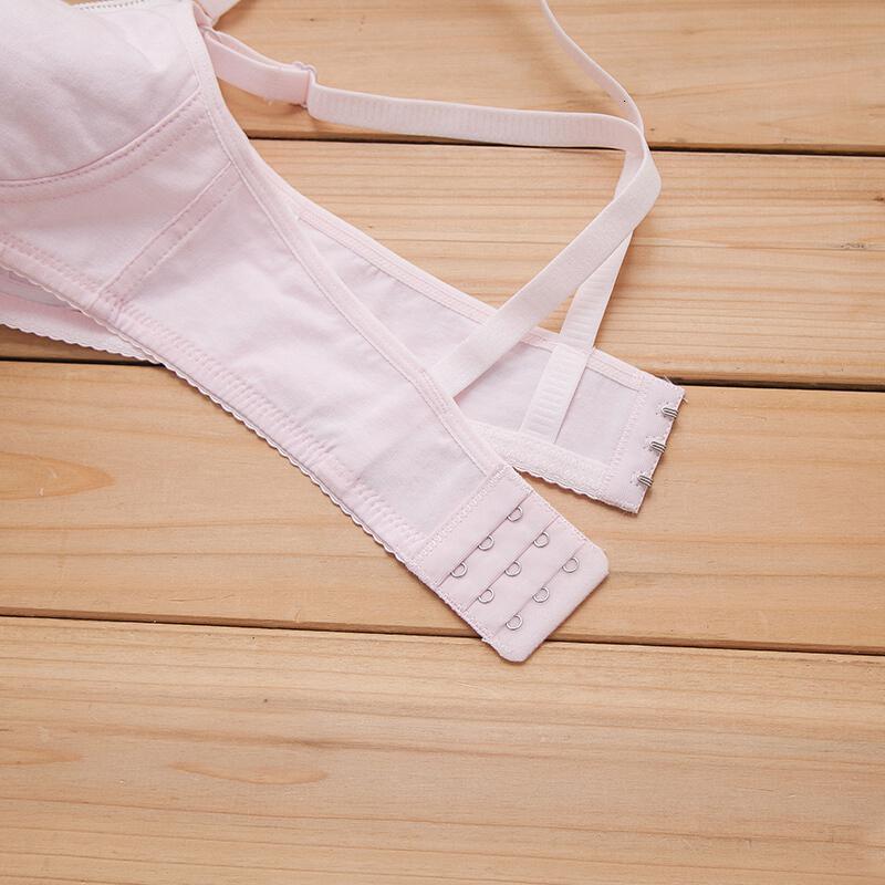 波迷娜(bomina)透气薄款白色学生文胸女生内衣少女无钢圈夏季胸衣初中