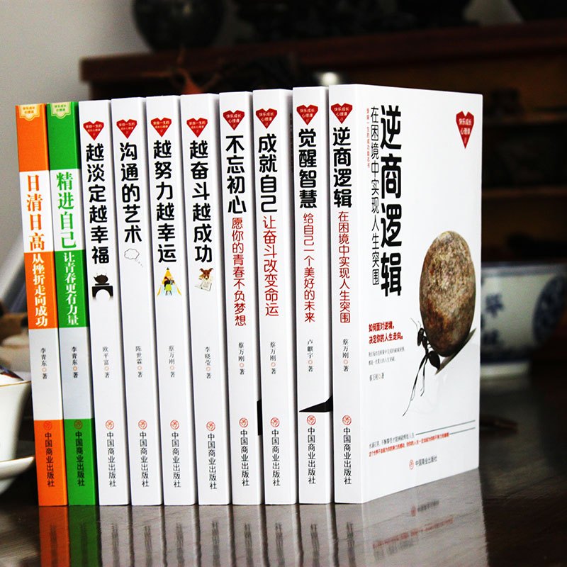 《日清日高:从挫折走向成功》 [正版]成功励志套书10本不忘初心 成就自己 觉醒智慧 逆商逻辑 努力 奋斗 淡定 沟通