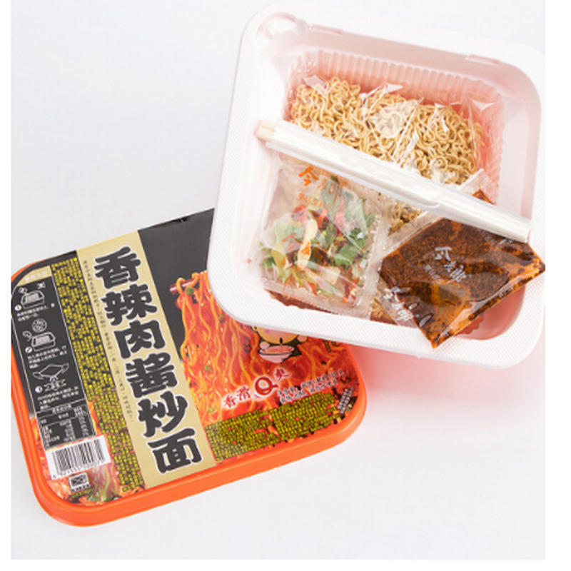 今麦郎方便面炒面香辣肉酱12碗整箱