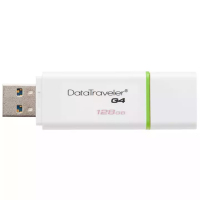 金士顿(Kingston)128GB U盘 DTIG4 高速优盘USB3.0 时尚色彩 绿色