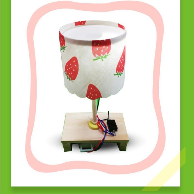 瓶盖台灯材料瓶盖台灯学生变废为宝手工课作业科技小制作环保创意模型