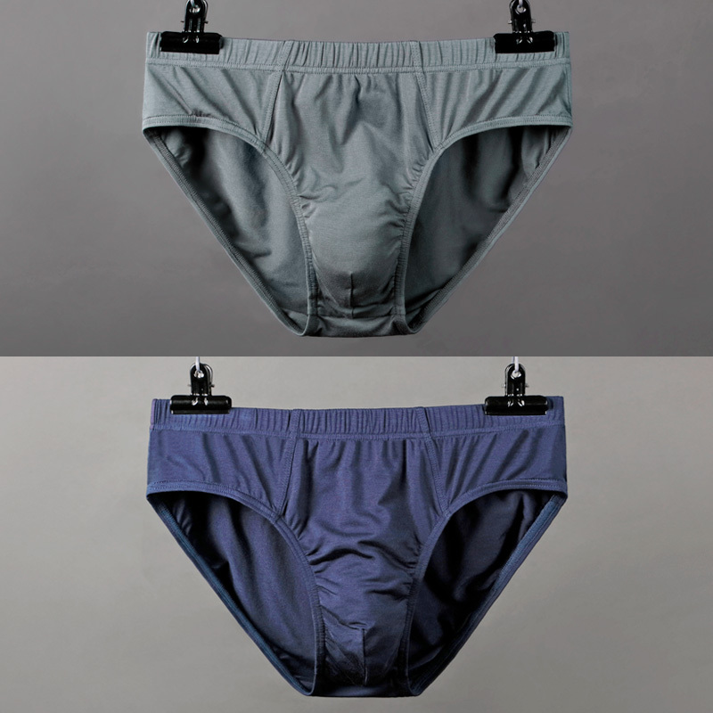 suntekab内裤男士三角裤弹力薄款中腰莫代尔青少年短裤粘纤爸爸裤头