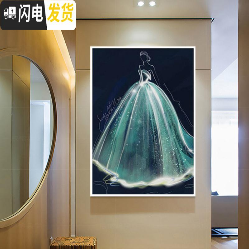 三维工匠蒙娜丽莎2018新款简单十字绣客厅简约现代清新小幅餐厅卧室刺绣线 [赠运险-丝线]47*61厘米[不满意包退]高清大图