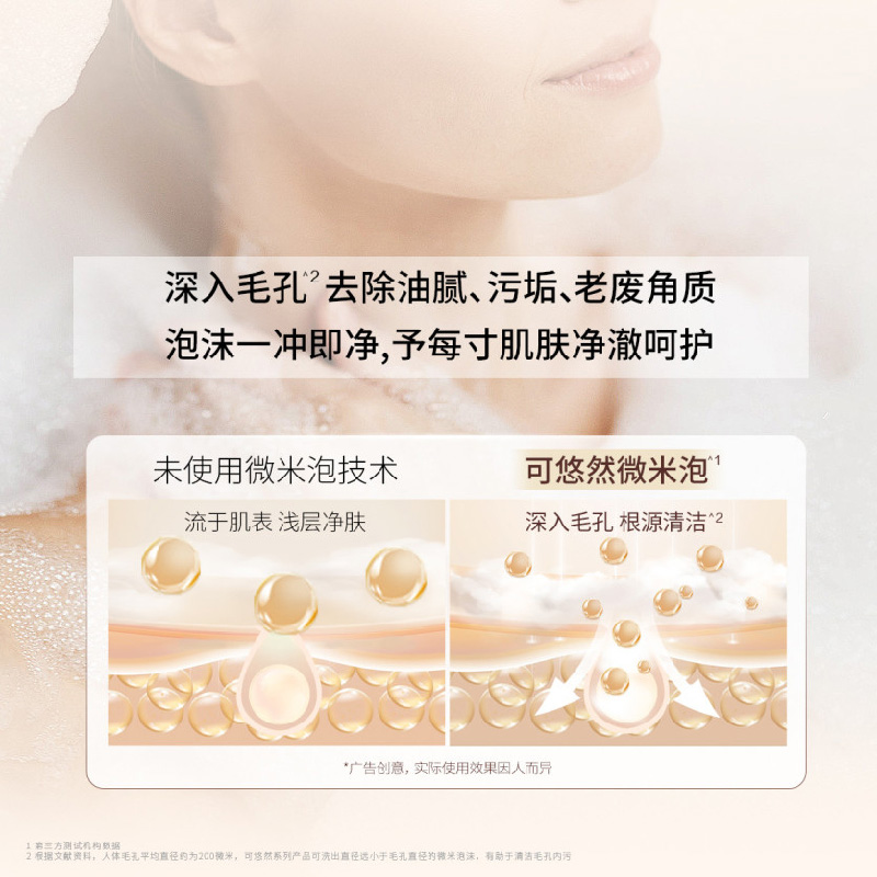 资生堂可悠然 美肌沐浴露(恬静清香)550ml高清大图