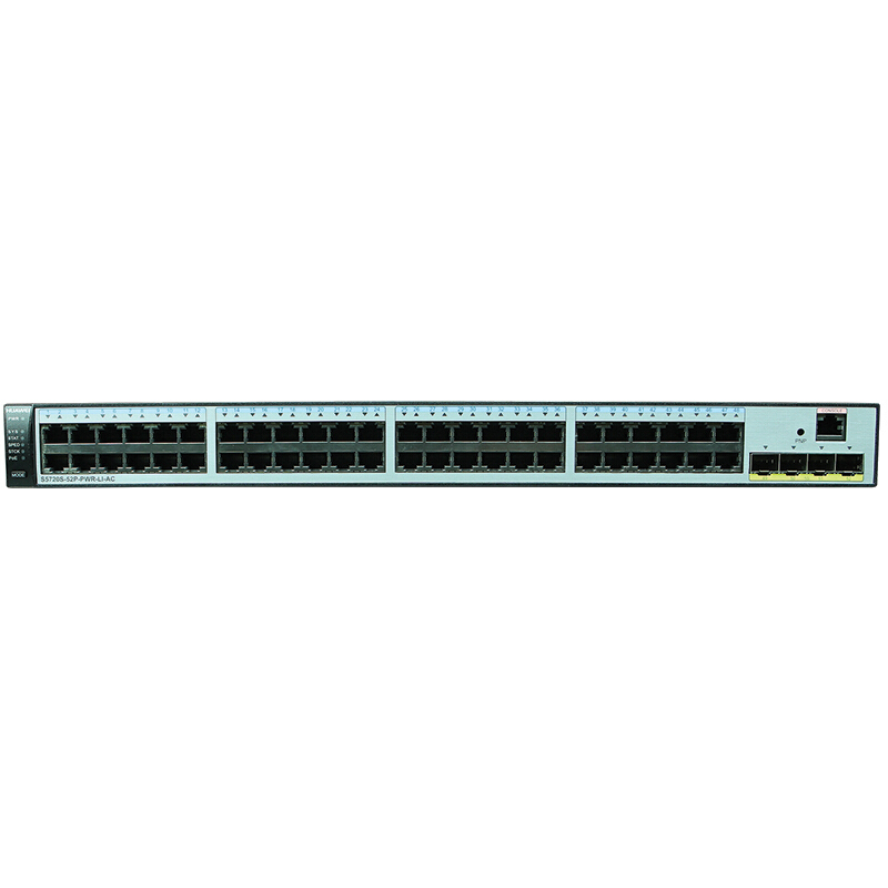 华为(HUAWEI)S5720S-52P-PWR-LI-AC 48口全千兆企业级POE供电交换机 适用监控 优享服务