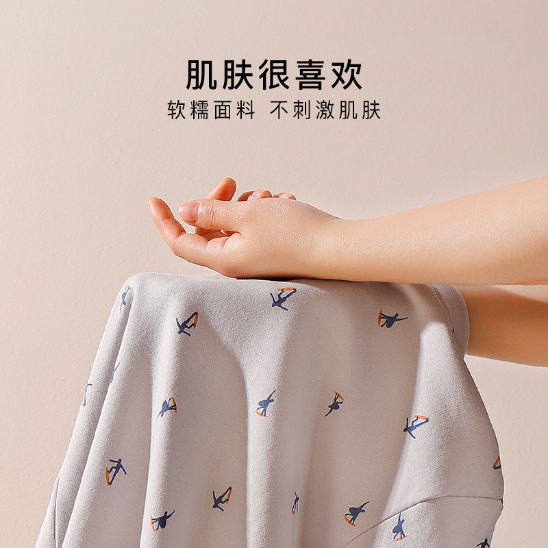猫人儿童内衣套装男童纯棉秋衣秋裤中大童全棉春秋款保暖睡衣秋装