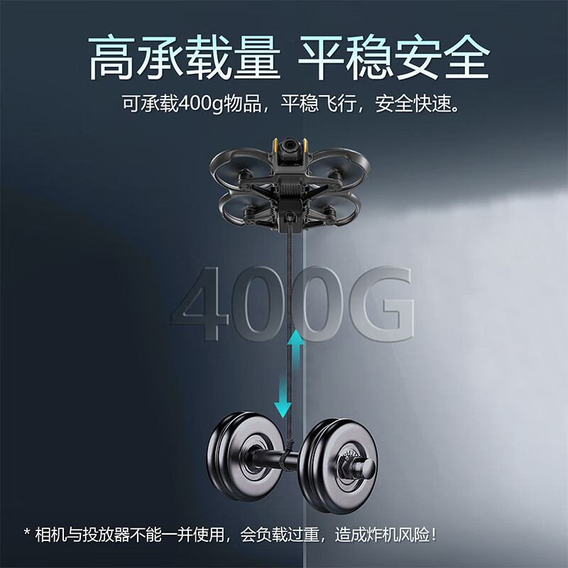 大疆创新(DJI)Avata2 无人机专用拓展配件 空中抛物投放器 STARTRC空投器高清大图