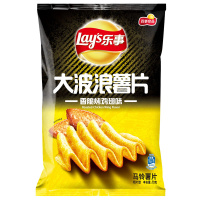 乐事 薯片 大波浪混合口味70g*6包(零食大礼包整箱批发超大膨化休闲零食组合)