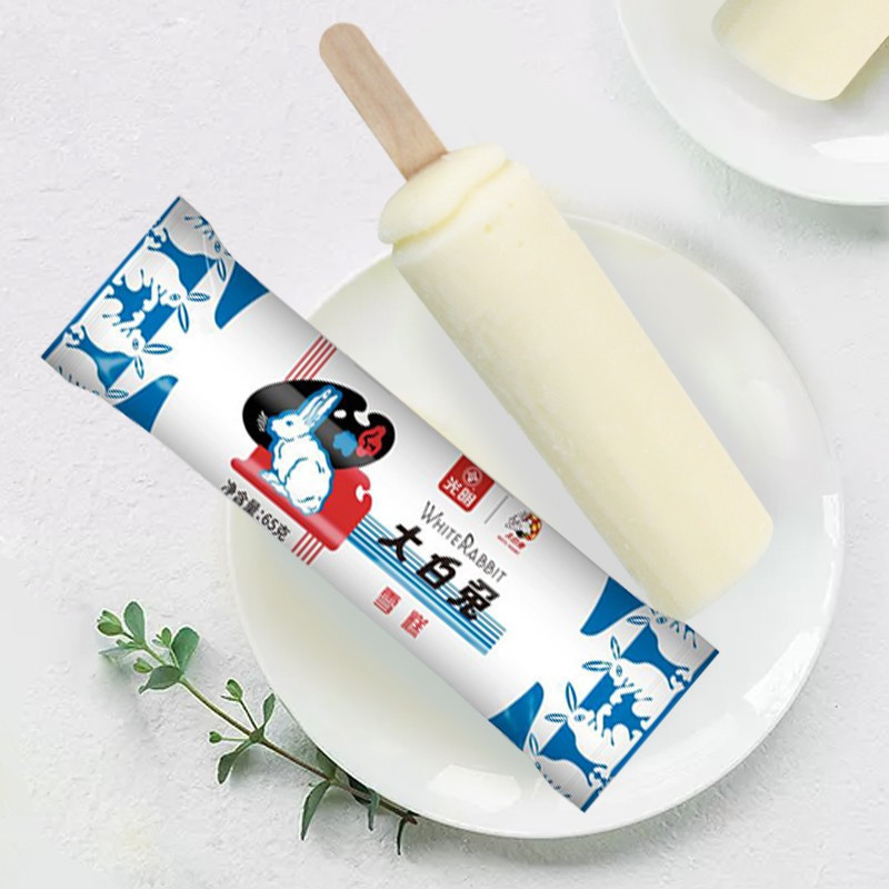 光明 大白兔联名雪糕冰淇淋冷饮批发冰激凌棒冰65g*30支装
