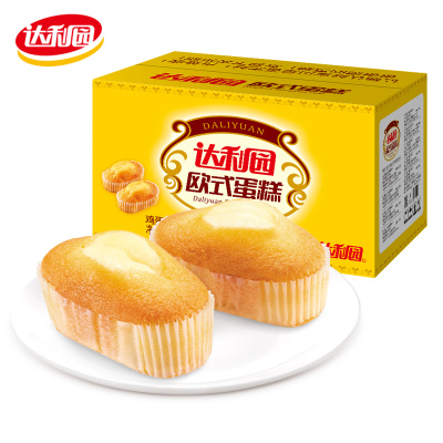 达利园欧式蛋糕1.5kg鸡蛋味