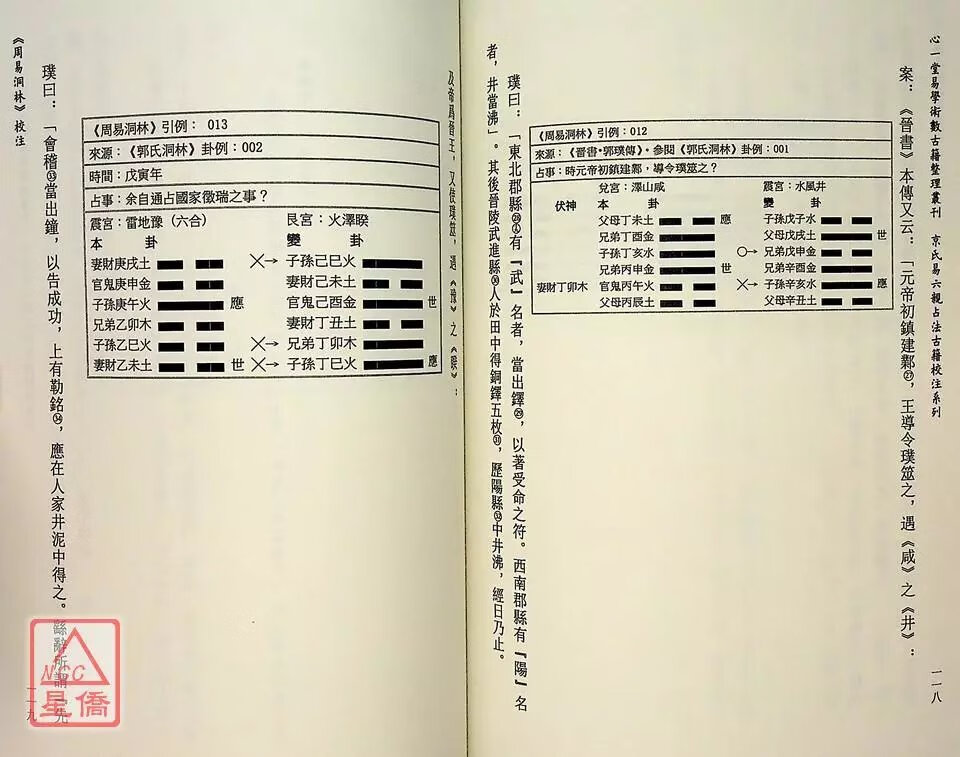 正版 《郭氏洞林》《周易洞林》校注 郭璞, 虎易 心一堂高清大图