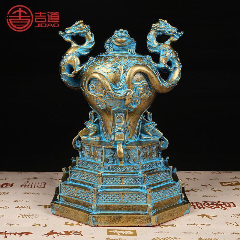 吉祥物七曜聚财乾坤仪摆件寓意旺运家居风水摆件_849_468_132