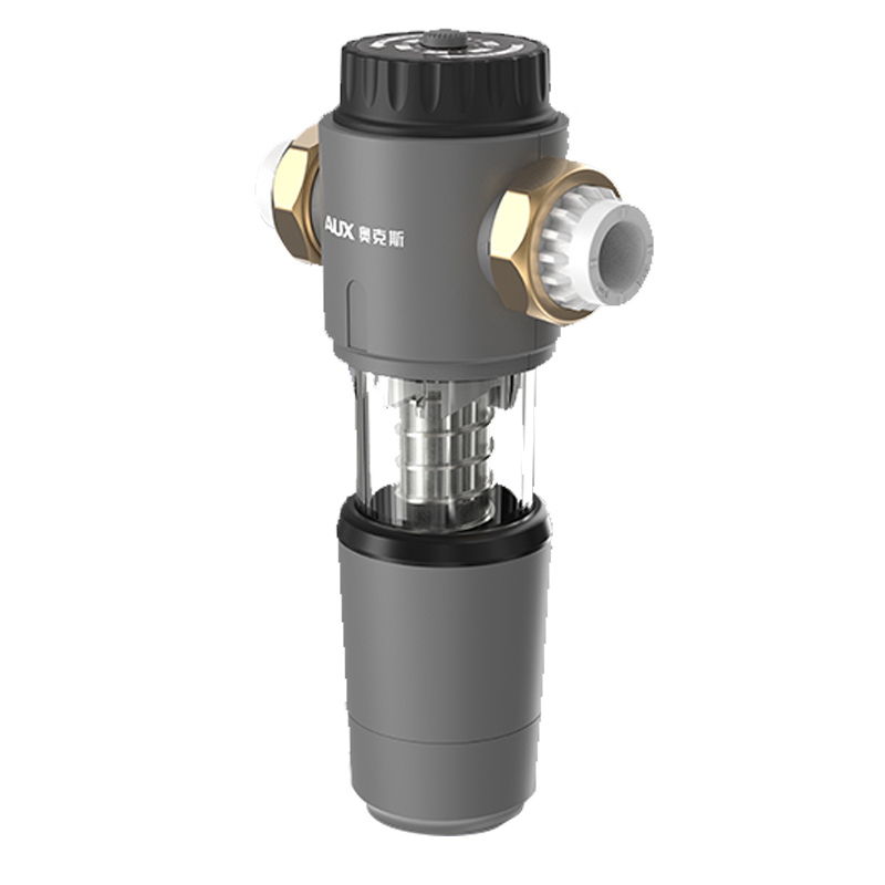 奥克斯Q1000前置过滤器反冲洗免拆家用6T/h自来水全屋大流量中央净水器滤网管道滤水器(不包含安装)