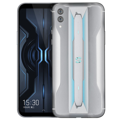 黑鲨游戏手机2 Pro 12GB+256GB 冰魄灰 骁龙855Plus UFS3.0 屏幕压感 液 全面屏 双卡双待 全网通4G/黑鲨2Pro
