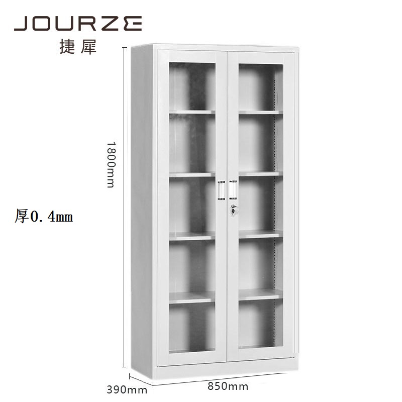 捷犀 文件柜 通玻柜/张高清大图