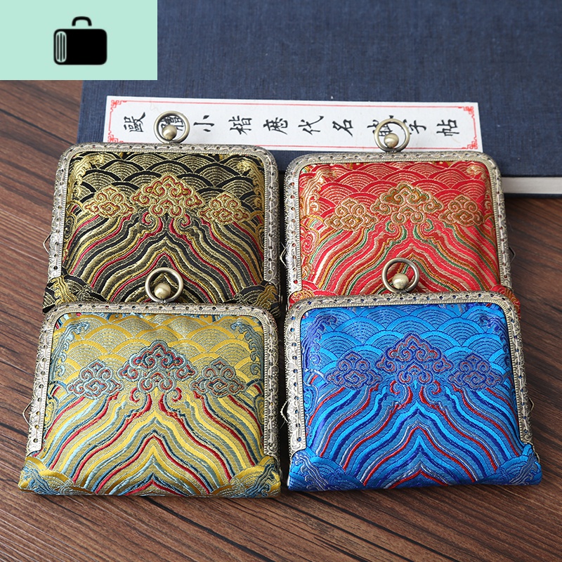 信用卡套薄款超薄公交饭卡创意中国风放银卡包女式防磁防盗刷收纳NEW LAKE女士钱包/卡包高清大图