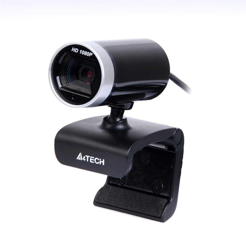 双飞燕(A4TECH)PK-910H 1080P全高清网络课程远程直播教育摄像头 高亮黑