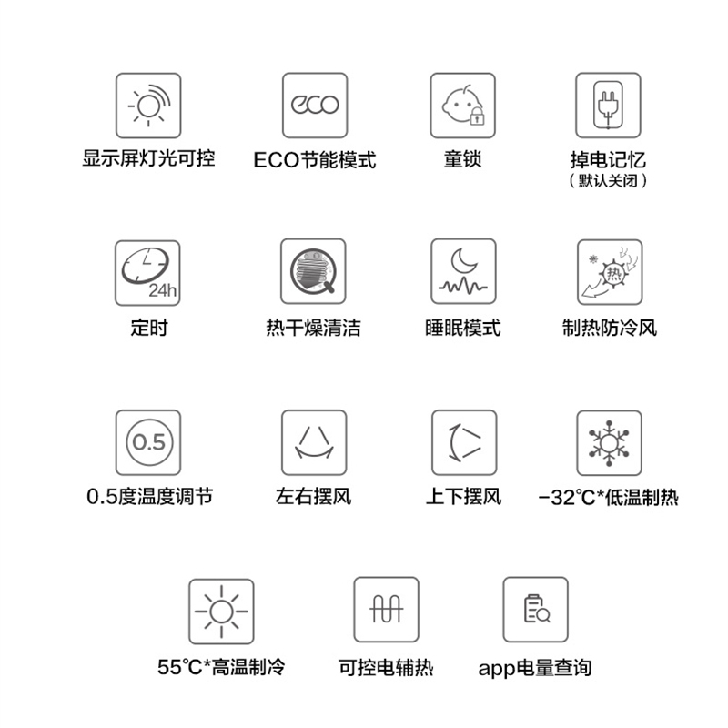 美的(Midea) KFR-35GW/G3-1 壁挂式 正1.5P 1级 变频 白色 冷暖