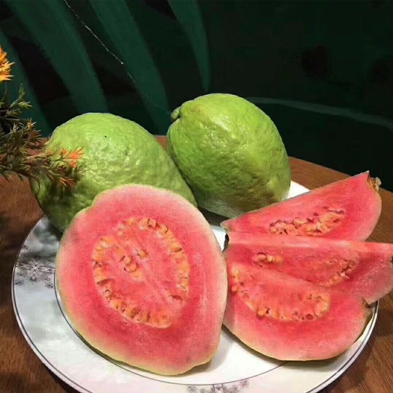 湛航 番石榴红心白心芭乐应季新鲜水果单果120-400g图片