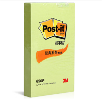 3M 便利贴 便条纸/报事贴/便签纸/便签本 办公用品 经典系列656P 混色