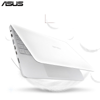 华硕（ASUS）悟空本X/E402BP 14.0英寸轻薄本学生本娱乐商用办公本笔记本电脑 家用学习手提便携本 A9-9400 4G内存 256G固态 2G独显 白色/蓝色 定制版