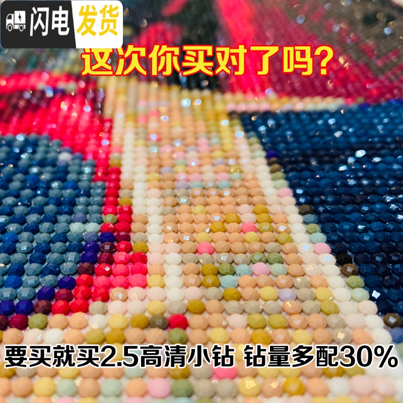 三维工匠2019钻石画定制照片订做5d钻石绣满钻客厅diy小件贴钻新款十字绣 [36寸]70*90无背景双人全身照高清大图
