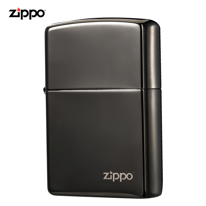 zippo芝宝打火机原装ZIPPO之宝煤油打火机魅影脸谱黑炫商标24756ZL-043030