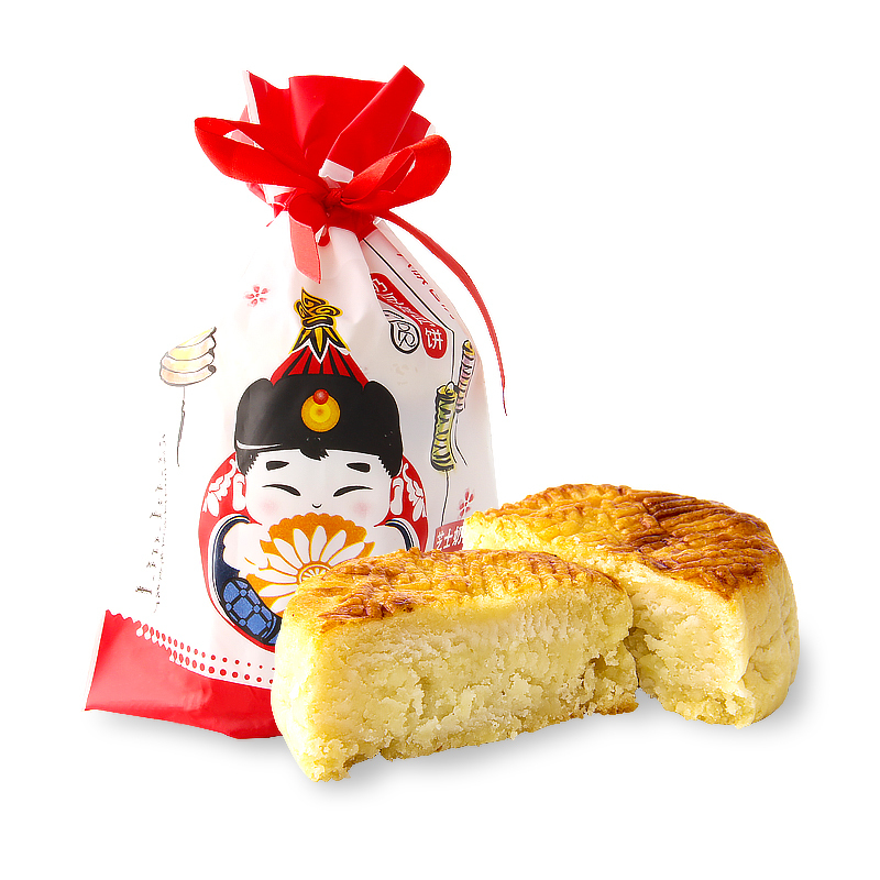 中秋月饼内蒙奶豆腐奶皮子纯馅大月饼