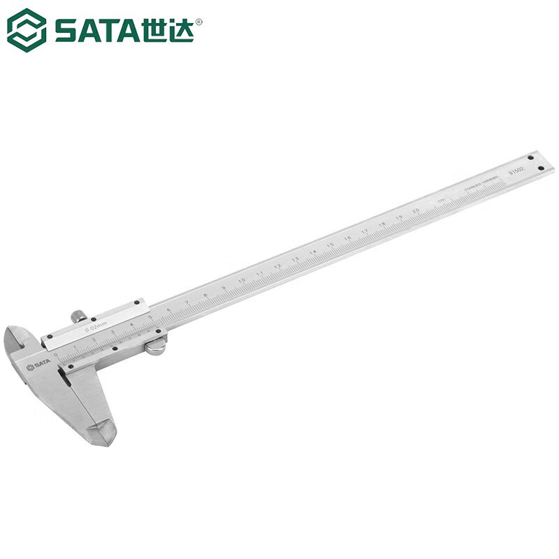 世达(SATA) 高精度 卡尺 0-200MM 91502高清大图