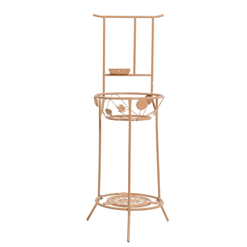 隆博盛景 中式复古老式洗脸盆架子家用浴室不锈钢铁艺洗脸架子400*360*1170mm高清大图