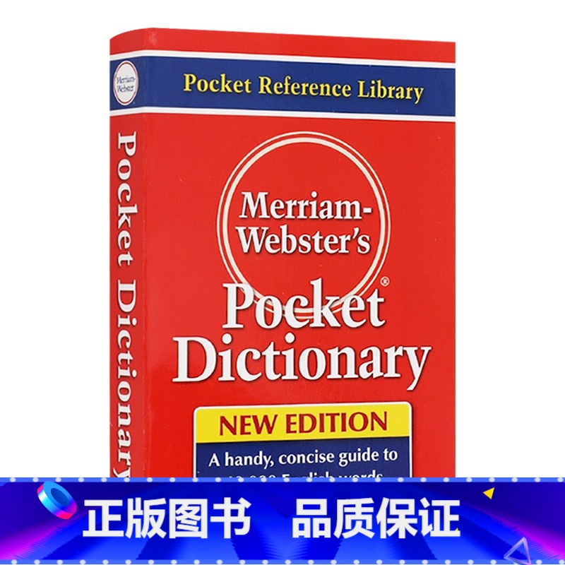 韦氏袖珍字词典 【正版】韦氏袖珍字词典 英文原版 Merriam-Webster's Pocket Dictionary