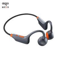 爱国者(aigo)G08非入耳式运动蓝牙耳机 不入耳跑步无线 适用苹果华为安卓 魔法灰