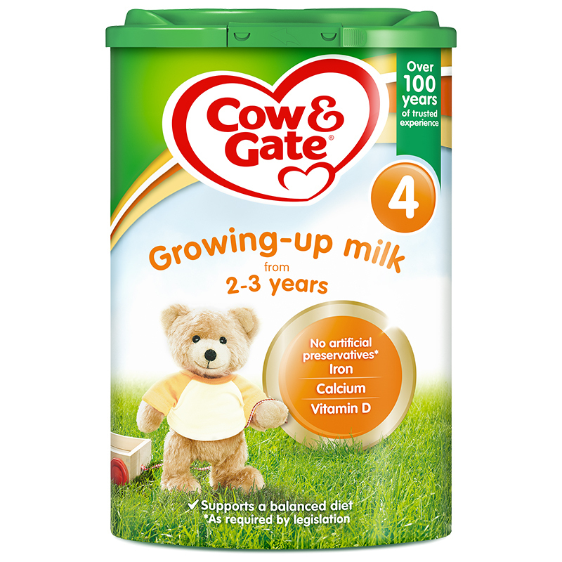 COW&GATE 英国牛栏 婴幼儿奶粉 4段(2-3岁)800g/罐 爱尔兰原装进口