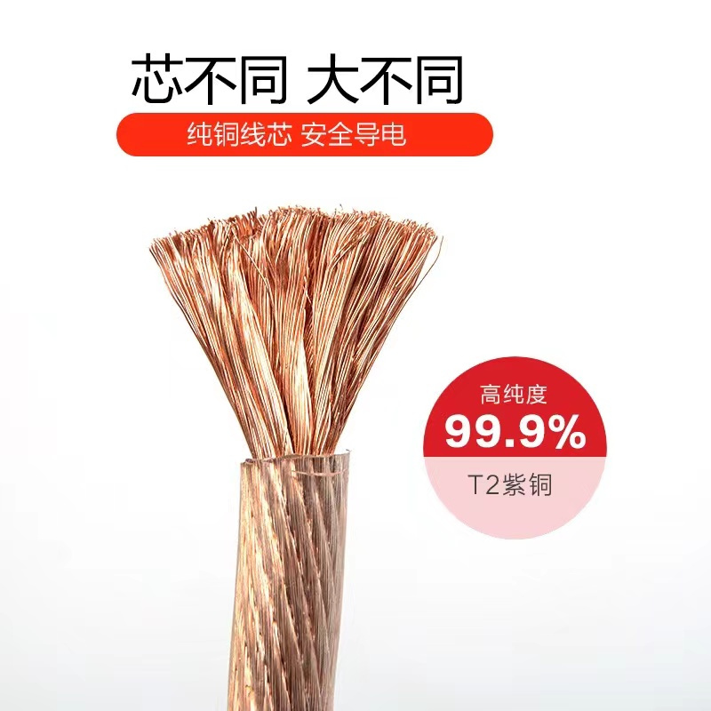 伟鹏双兴 透明铜接地线 70平方国标/米高清大图