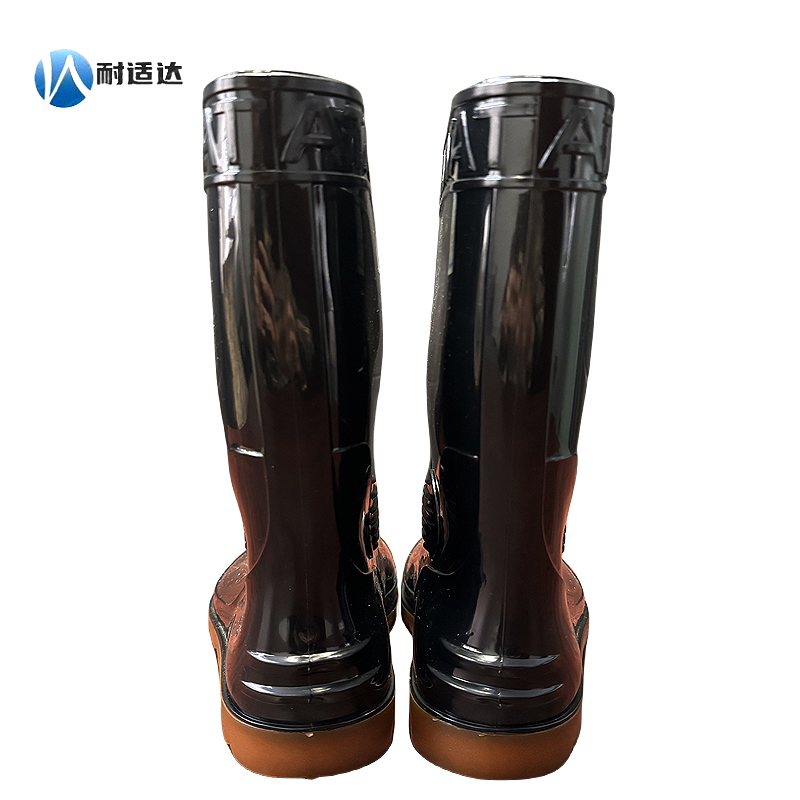 耐适达 防滑加厚中筒高筒雨鞋雨靴套鞋 NSD6807/双高清大图
