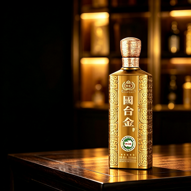 国台金酒酱香型53度500ml单瓶装真实年份酱酒高清大图