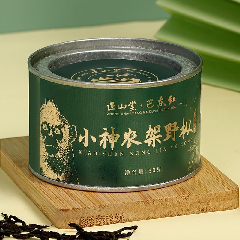 [正山堂]巴东红神农老枞特级小神农架野茶叶湖北特级红茶罐装正宗 1罐/30g