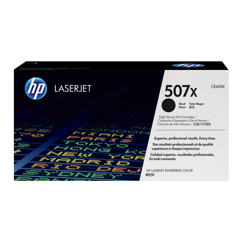 惠普(HP) CE400X 507X 黑色硒鼓(适用M551n/xh/dn M575dn/f/c/Pro M570dw)高清大图