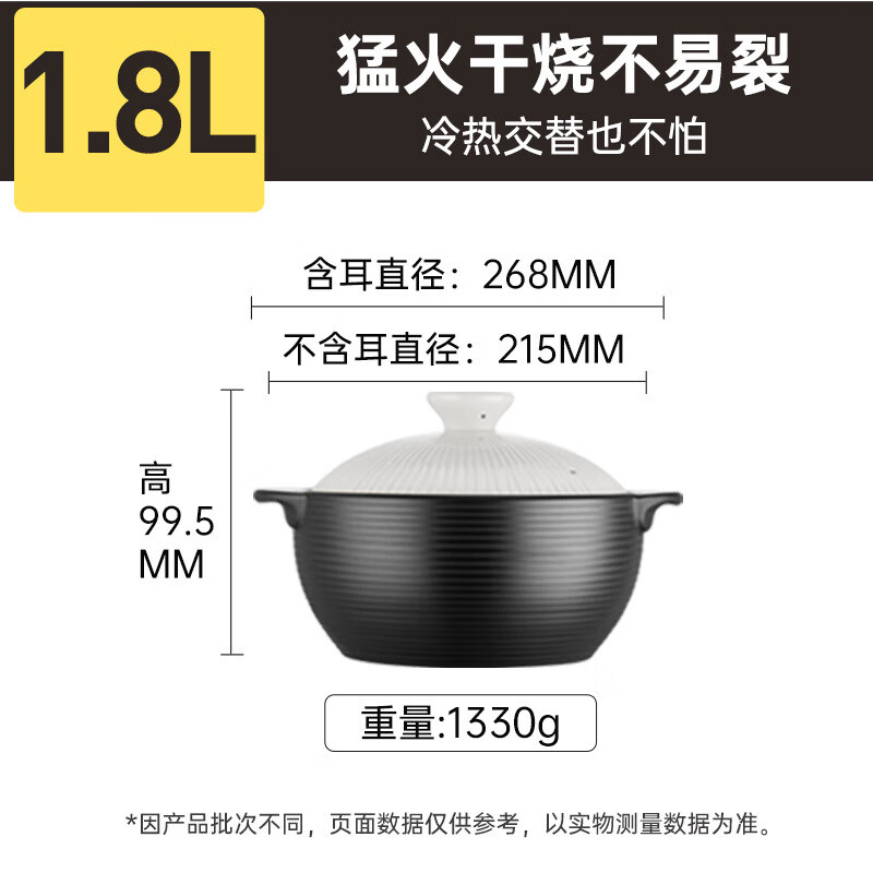 炊大皇(COOKER KING)享味煲白色1.8L TW18B