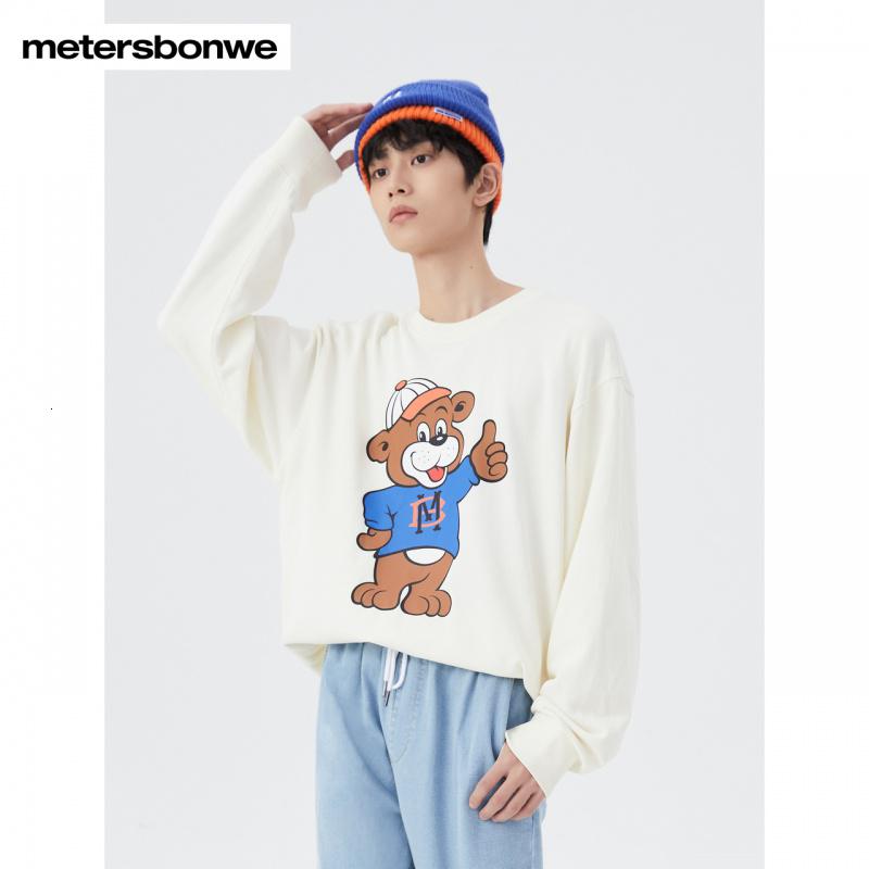 [1件5折价:109.5]美特斯邦威品牌形象印花圆领卫衣高清大图