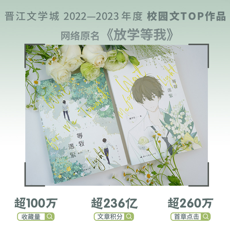 [正版]B版等我·遇繁 放学等我 小说 酱子贝 我等你很久了校园青春文学实体书言情 图书籍高清大图