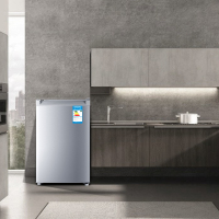 Haier/海尔 BD-148DL 148升 分区大抽屉 家用立式冷柜 冷冻冰箱 高端冰柜 茶叶柜小冰柜侧开门