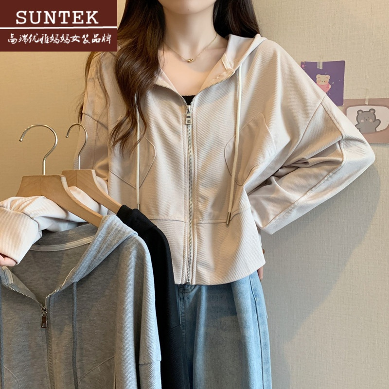 suntek女士卫衣帽衫