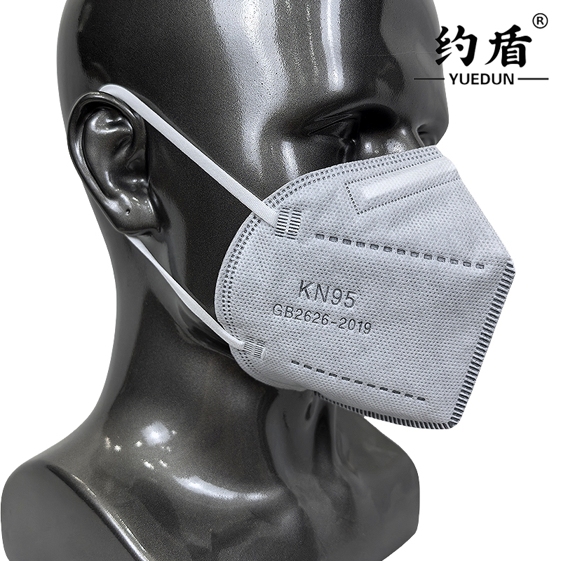约盾 KN95耳戴式活性炭防护口罩(非医用) YD8513/只高清大图